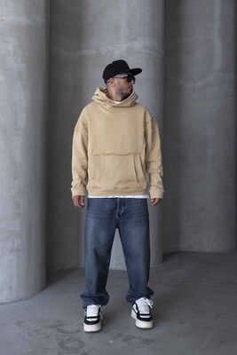 Black Island - BEIGE Hoodie 1787