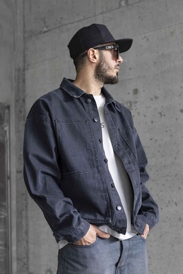 Black Island - Black Denim Jacket 16963 (1)