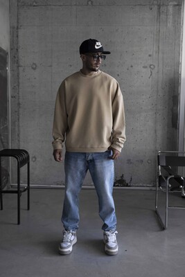 Black Island - Black Island Beige Sweatshirt 1785