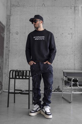 Black Island Black Sweatshirt 1794 - Thumbnail