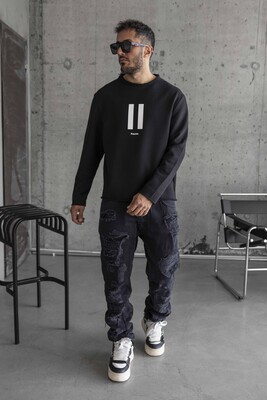 Black Island Black Sweatshirt 1795 - Thumbnail