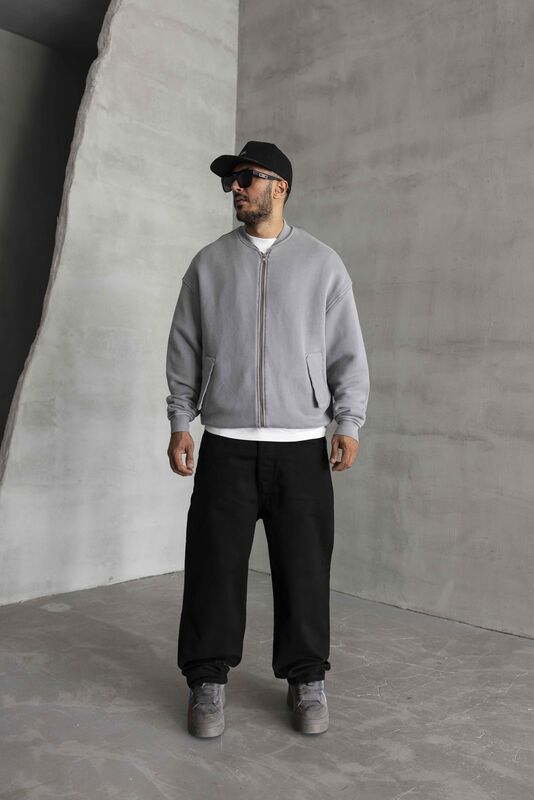 Black Island - Black Island Gray Zip Sweatshirt 1532