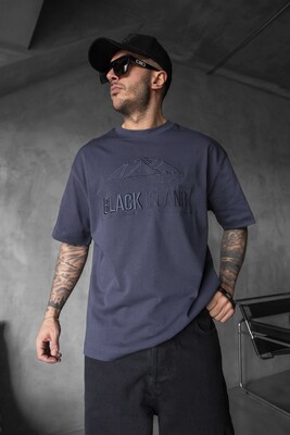 Black Island - Black Island Logo Printed Antra T-shirt 1842 (1)