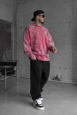 Black Island Red Sweatshirt 1798 - Thumbnail