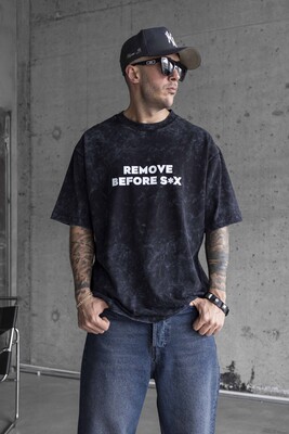 Black Island - BLACK ISLAND WASHED T-SHIRT BLACK 1761 (1)