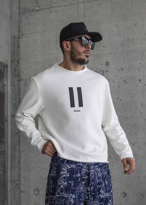 Black Island - Black Island White Sweatshirt 1795 (1)