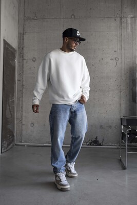 Black Island - Black Island White Sweatshirt 1785 (1)