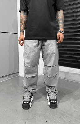 Black Island - Parachute Jogger Pants Grey 16175