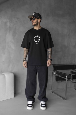 Black Island - BLCK SLND PRINTED T-SHIRT BLACK 1812