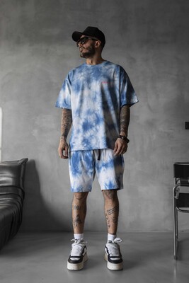 Black Island - Blue T-shirt and Shorts Set 1752-53