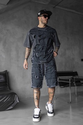 Black Island - Distressed Cut-Out Black Set 1839-45 (1)