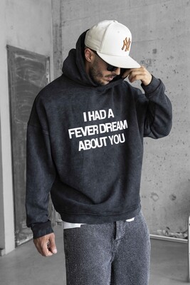 Fever Dream Black Hoodie 1682 - Thumbnail