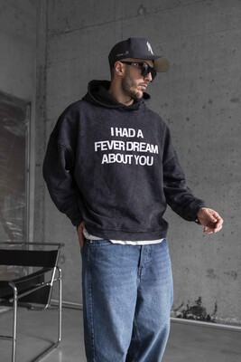 Fever Dream Black Hoodie 1682 - Thumbnail (3)