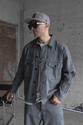 Black Island - GRAY JEANS JACKET 16999 (1)