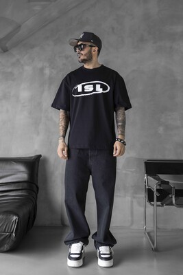 Black Island - ISL PRINTED T-SHIRT BLACK 1819