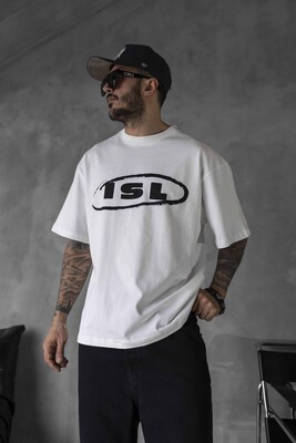 Black Island - ISL PRINTED T-SHIRT WHITE 1819 (1)