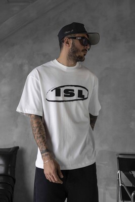 ISL PRINTED T-SHIRT WHITE 1819 - Thumbnail (2)