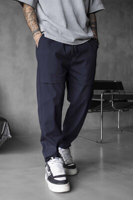 Jogger Pants Blue 16382 - Thumbnail (3)