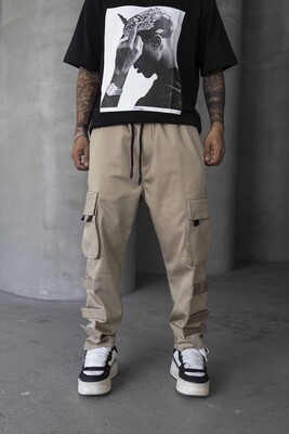 Black Island - Jogger Pants Beıge 16426