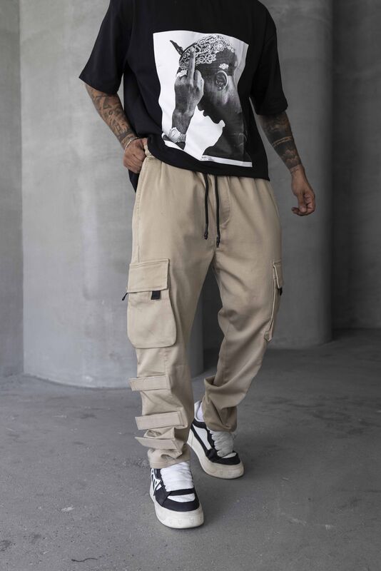 Black Island - Jogger Pants Beıge 16426 (1)