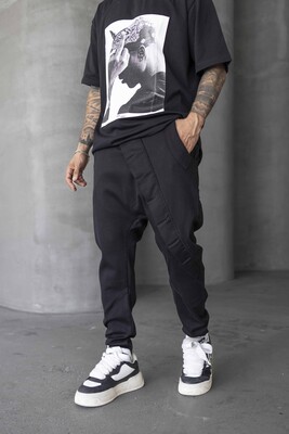 Black Island - Jogger Pants Black 16485 (1)