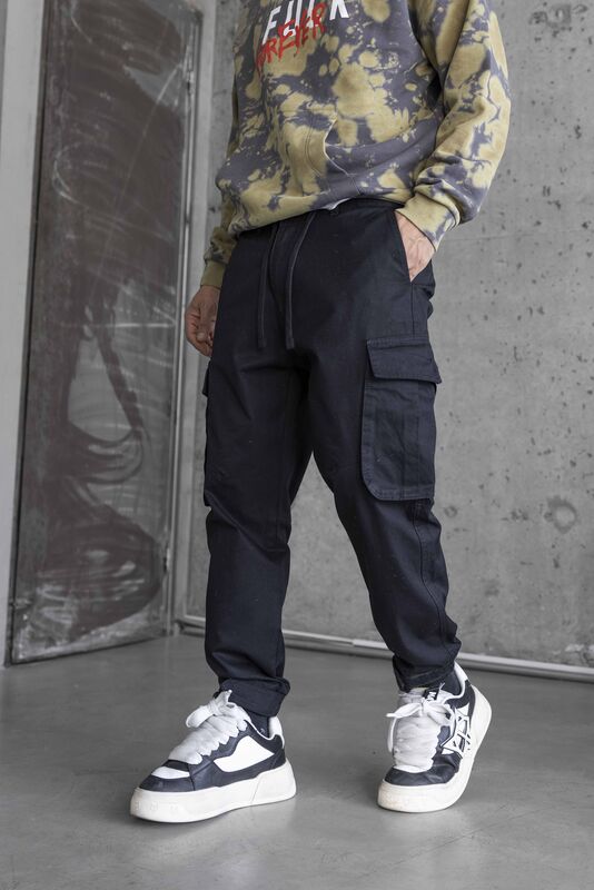 Black Island - Jogger Pants Black 16868 (1)