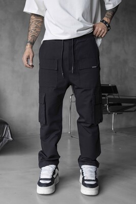 Black Island - Jogger Pants Black 16301