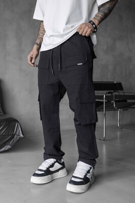 Jogger Pants Black 16301 - Thumbnail (2)