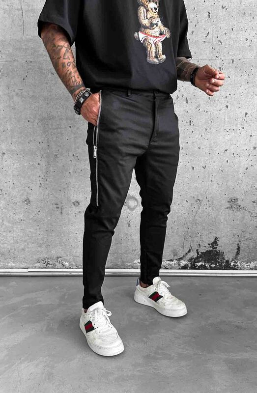 Black Island - Jogger Pants Black 16701 (1)