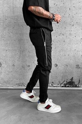 Jogger Pants Black 16701 - Thumbnail