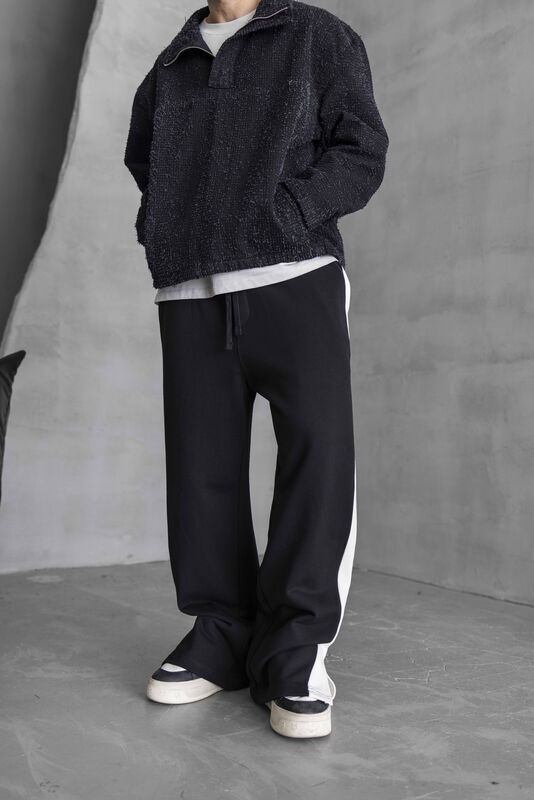 Black Island - Jogger Pants Black White1788