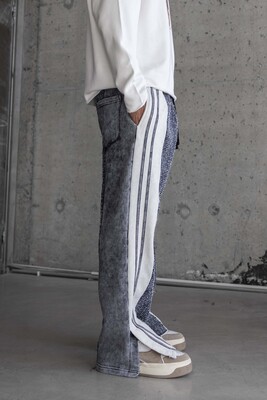 Jogger Pants Blue White1797 - Thumbnail (3)