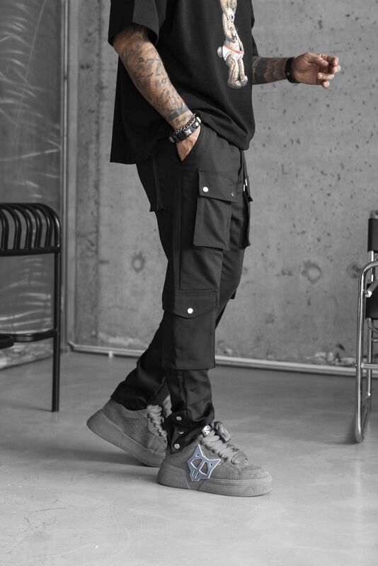 Black Island - Jogger Pants Black 16615 (1)