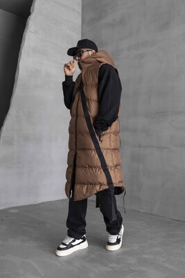 long puffer west brown 5013 - Thumbnail