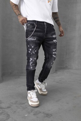 Black Island - Lux Denım Black Jeans 16511 (1)