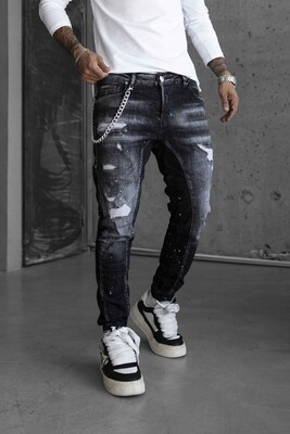 Black Island - Lux Denım Black Jeans 16683 (1)