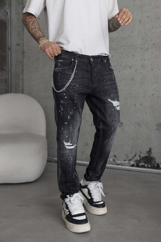 Black Island - Lux Denım Black Jeans 16913 (1)