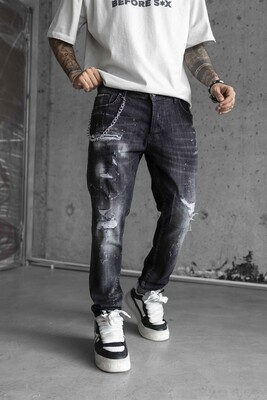 Black Island - Lux Denım Black Jeans 16989 (1)