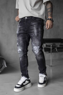 Black Island - Lux Denim Black Jeans 17032 (1)