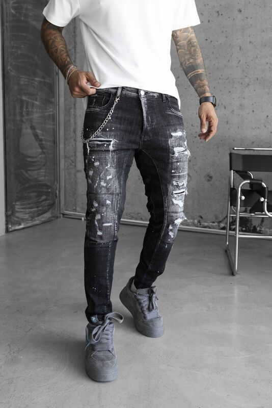 Black Island - Lux Denım Black Jeans 16715 (1)