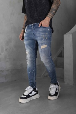 Lux Denım Blue Jeans 16136 - Thumbnail (3)