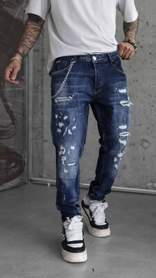 Lux Denım Blue Jeans 16911 - Thumbnail (2)