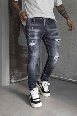 Black Island - Lux Denım Dark Gray Jeans 16451 (1)