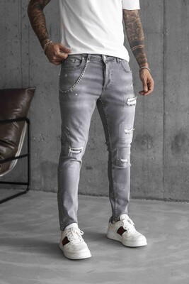 Black Island - Lux Denım Gray Jeans 16161 (1)