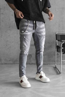 Black Island - Lux Denım Gray Jeans 16171 (1)