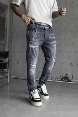 Black Island - Lux Denım Gray Jeans 16430 (1)