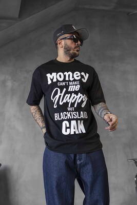 MONEY PRINTED T-SHIRT BLACK 1644 - Thumbnail (3)