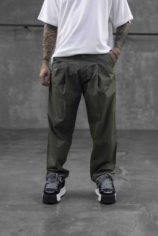 Black Island - Parachute Jogger Pants Green 16289