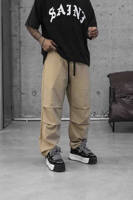 Black Island - Parachute Jogger Pants Beıge 16177 (1)