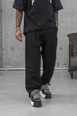 Black Island - Parachute Jogger Pants Black 16286 (1)